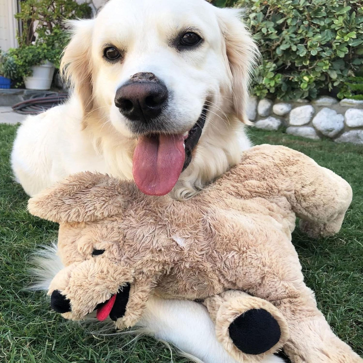 Golden Retriever Kuscheltier 53cm - Weicher Plüsch Hund Stofftier kuschelig Geschenk Kinder