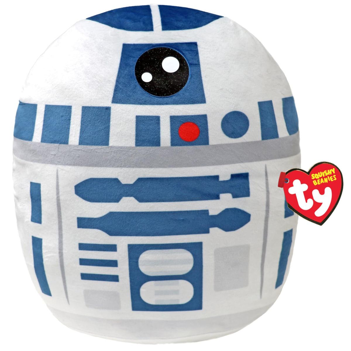 TY R2D2 Squish-A-Boos 10 Zoll – Star Wars Plüsch Kuscheltier, Sammlerstück Disney Lizenz, weich & kuschelig