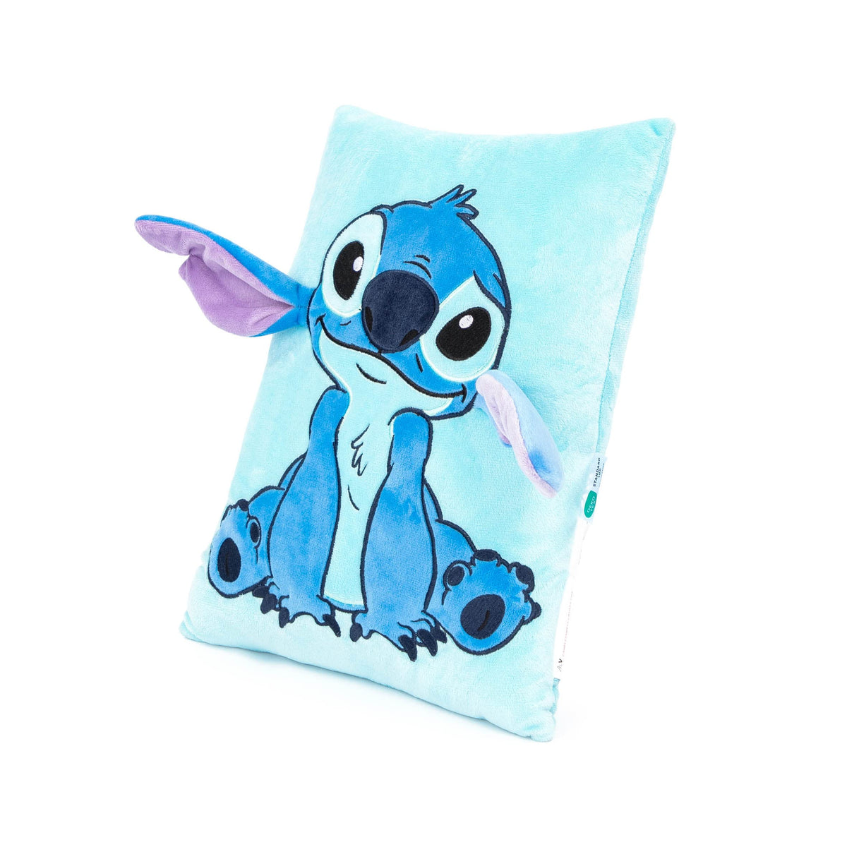 Disney Stitch Kuscheltier Kissen 28x38cm - 3D Plüsch-Kuschelkissen superweiches Bettkissen Kinderzimmer