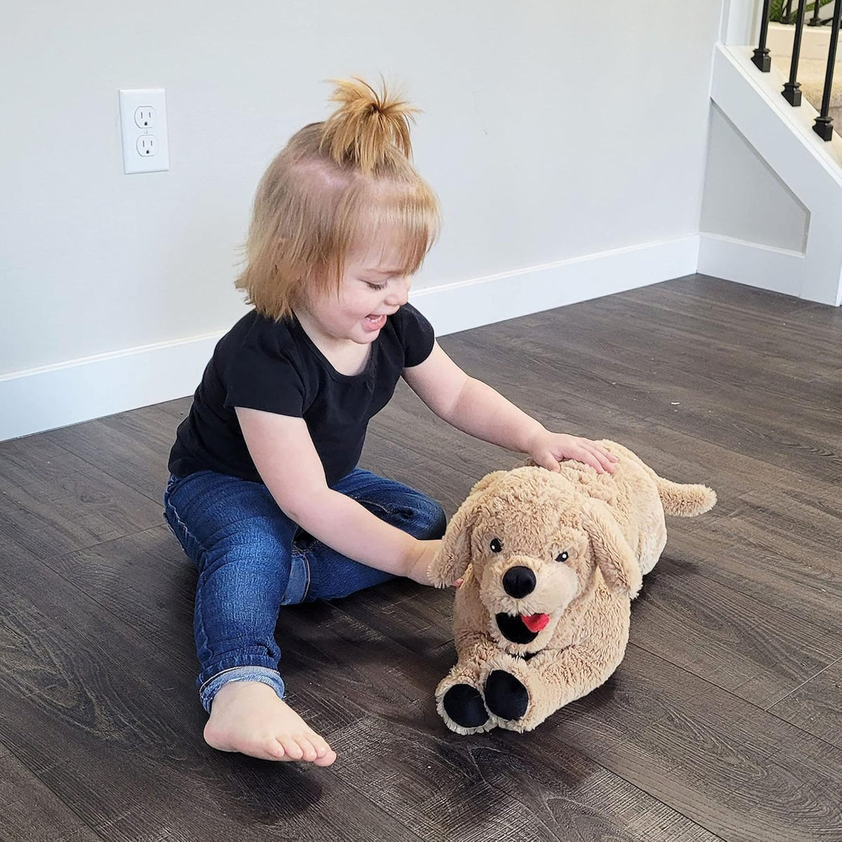Golden Retriever Kuscheltier 53cm - Weicher Plüsch Hund Stofftier kuschelig Geschenk Kinder